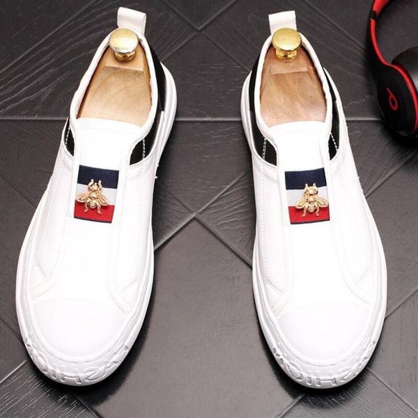 cuero de vaca pequeño zapato blanco zapato recreativo tabla nuevo suela suave estilista cinturón elástico bee star, Black
cuero de vaca pequeño zapato blanco zapato recreativo tabla nuevo suela suave estilista cinturón elástico bee star, Black