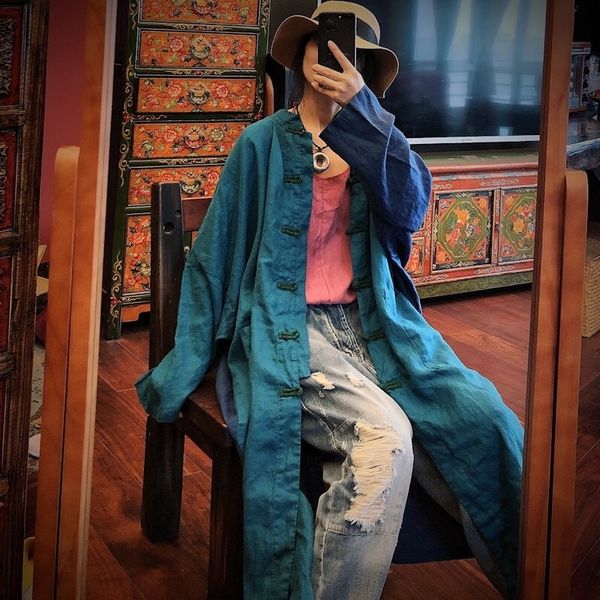 xb21r 2020 laggard clay pure linen sand wash contrast 2020 laggard clay pure asia 1523 blue color stitching double-breasted zen robe cardiga, Tan;black
xb21r 2020 laggard clay pure linen sand wash contrast 2020 laggard clay pure asia 1523 blue color stitching double-breasted zen robe cardiga, Tan;black