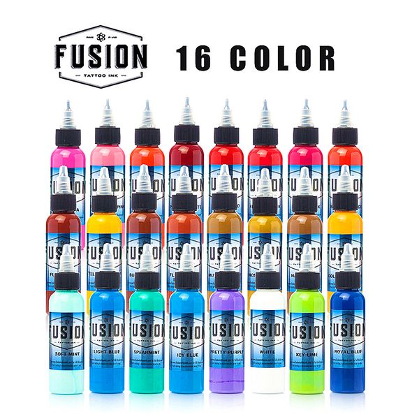 30ml / bottle tattoo spray gun ink fusion 16 color paint set for body paint tattoo color paint tattoo supply
30ml / bottle tattoo spray gun ink fusion 16 color paint set for body paint tattoo color paint tattoo supply