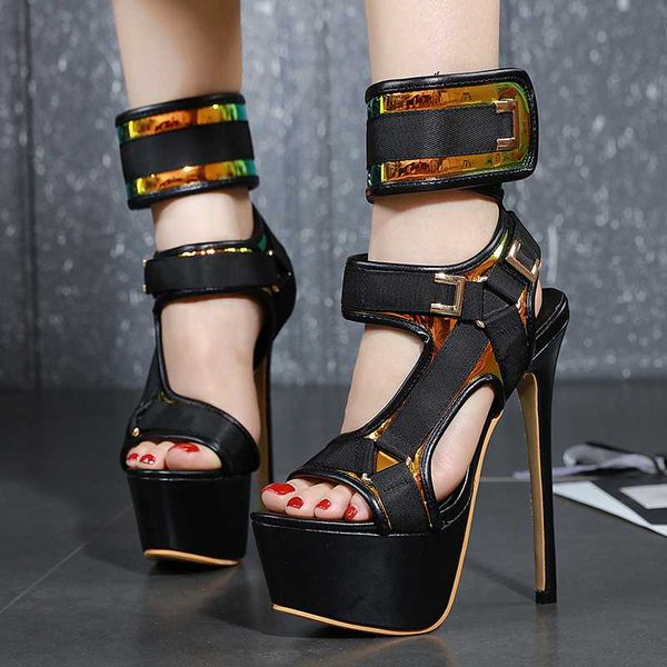 super high heels women sandals platform sandals 2020 new arrivals open peep toe cool punk style party design pump, Black
super high heels women sandals platform sandals 2020 new arrivals open peep toe cool punk style party design pump, Black