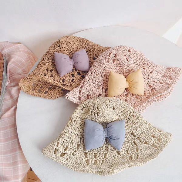 new summer children's bowknot cool sunshade baby butterfly straw girl hat paper straw hat, Blue;gray
new summer children's bowknot cool sunshade baby butterfly straw girl hat paper straw hat, Blue;gray