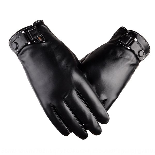 new winter warm gloves and men's imitation leather pu leather riding touch screen velvet thick warm gloves, Black
new winter warm gloves and men's imitation leather pu leather riding touch screen velvet thick warm gloves, Black