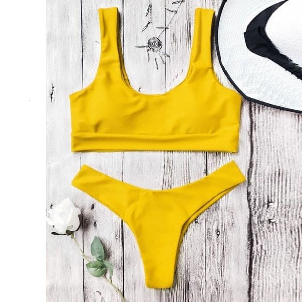 swimwear women pure color bikini 2020 push up padded swimsuit beachwear two piece bikini price maillot de bain femme 20, White;black
swimwear women pure color bikini 2020 push up padded swimsuit beachwear two piece bikini price maillot de bain femme 20, White;black