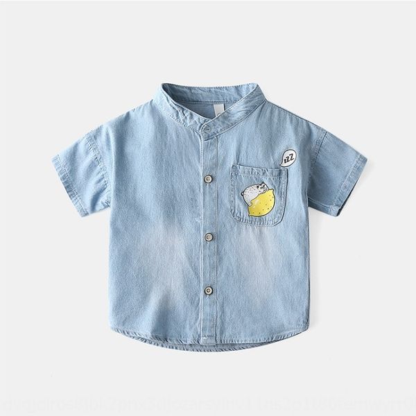 denim 2020 new short-sleeved stand collar shirt children's clothing shirt children's jacket girl's fashion, White;black
denim 2020 new short-sleeved stand collar shirt children's clothing shirt children's jacket girl's fashion, White;black