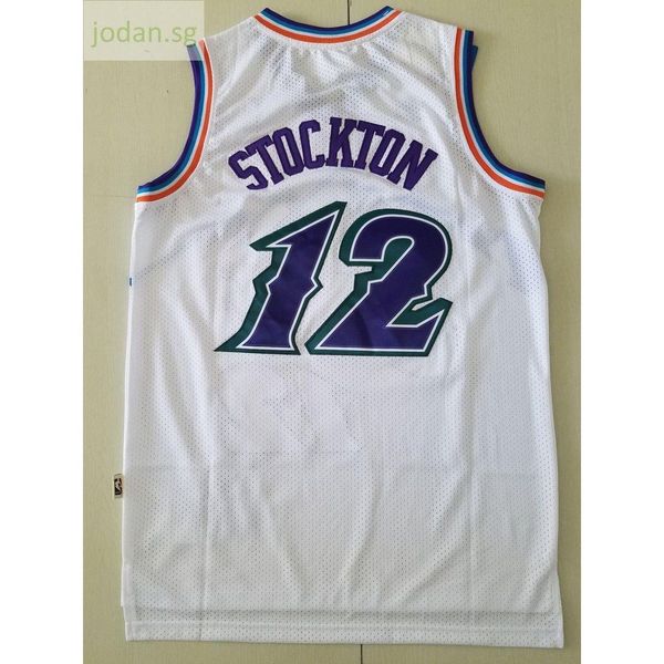 720 new jersey men's stockton #12 sports jerseys vest s-xxl stitched jersey, Black;white
720 new jersey men's stockton #12 sports jerseys vest s-xxl stitched jersey, Black;white