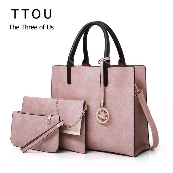 3pcs/set women fashion handbag design pu leather ladies shoulder bag large solid capacity clutch bags for female travel
3pcs/set women fashion handbag design pu leather ladies shoulder bag large solid capacity clutch bags for female travel