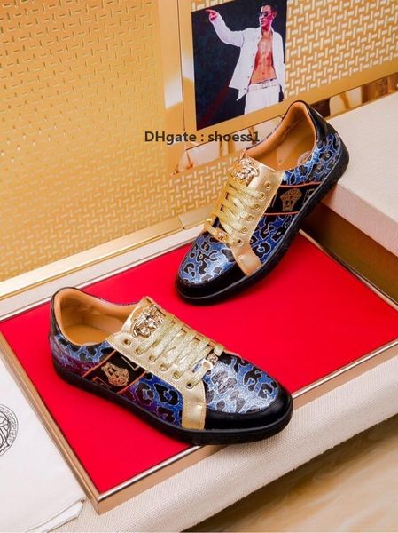2021-2020 new custom printed embroidered leather men 's low -lace -up casual shoes ,high -quality fashionable outdoor sports shoes, Black
2021-2020 new custom printed embroidered leather men 's low -lace -up casual shoes ,high -quality fashionable outdoor sports shoes, Black