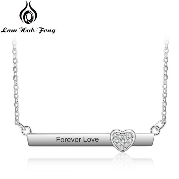 925 sterling silver personalized name bar necklace engraved name necklace zircon heart nameplate anniversary gift (lam hub fong
925 sterling silver personalized name bar necklace engraved name necklace zircon heart nameplate anniversary gift (lam hub fong