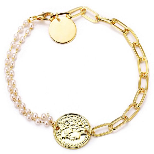 fashion chunky chain beaded chain round pretty girl head figure chain disc pendant gold color plated women bracelets accessory, Golden;silver
fashion chunky chain beaded chain round pretty girl head figure chain disc pendant gold color plated women bracelets accessory, Golden;silver