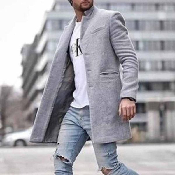 2020 winter men coats woolen solid long sleeve jackets men overcoats streetwear fashion long trench outerwear plus size 4xl, Black
2020 winter men coats woolen solid long sleeve jackets men overcoats streetwear fashion long trench outerwear plus size 4xl, Black