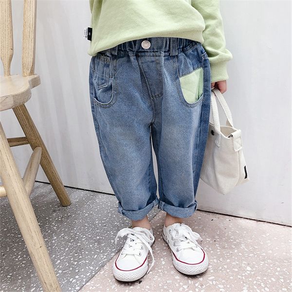 no. 2 children's girl 2020 korean style babies' fashion all-match jeans and jeans pants boys' pants, Blue
no. 2 children's girl 2020 korean style babies' fashion all-match jeans and jeans pants boys' pants, Blue