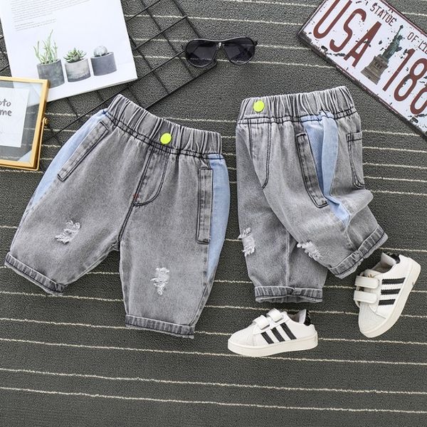 children's and jeans shorts and jeans pants 2020 new men's denim shorts fashionable gray children's denim capri pants fashion, Blue
children's and jeans shorts and jeans pants 2020 new men's denim shorts fashionable gray children's denim capri pants fashion, Blue