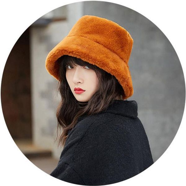 winter women solid color flat wide brim warm plush fisherman hat bucket cap, Blue;gray
winter women solid color flat wide brim warm plush fisherman hat bucket cap, Blue;gray