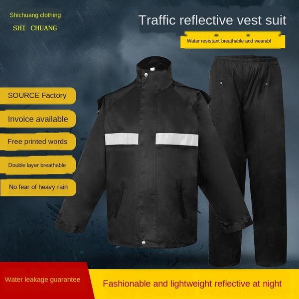 vo19c new urban management security reflective clothing split men's and women's outdoor riding motorcycle raincoat and rain motorc
vo19c new urban management security reflective clothing split men's and women's outdoor riding motorcycle raincoat and rain motorc