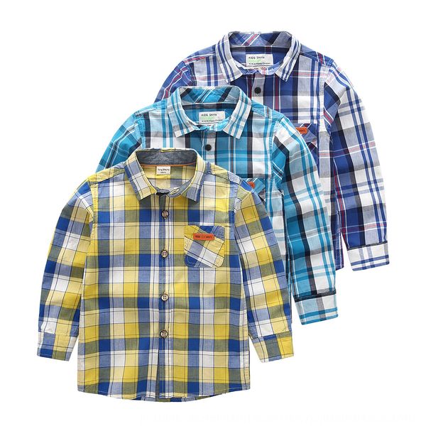 boy plaid long sleeve baby wear children's autumn children's clothing shirt shirt new korean, White;black
boy plaid long sleeve baby wear children's autumn children's clothing shirt shirt new korean, White;black