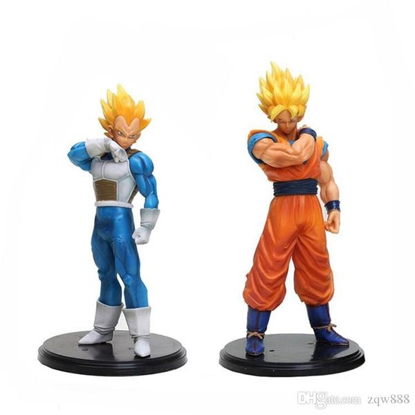 2 style pvc dragon ball vegeta son goku kakarotto action figures doll for child gifts 18-20cm noaf002
2 style pvc dragon ball vegeta son goku kakarotto action figures doll for child gifts 18-20cm noaf002