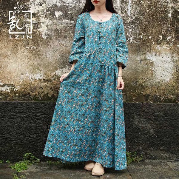 casual dresses lzjn long sleeve maxi dress for women 2021 spring autumn cotton floral robe femme front buttons shirt with pockets, Black;gray
casual dresses lzjn long sleeve maxi dress for women 2021 spring autumn cotton floral robe femme front buttons shirt with pockets, Black;gray