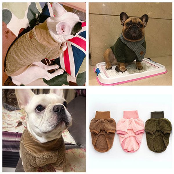 pet autumn and winter clothing dog sweater teddy bago law bullfighting method small and medium dogs fat dog feet thick fleece
pet autumn and winter clothing dog sweater teddy bago law bullfighting method small and medium dogs fat dog feet thick fleece