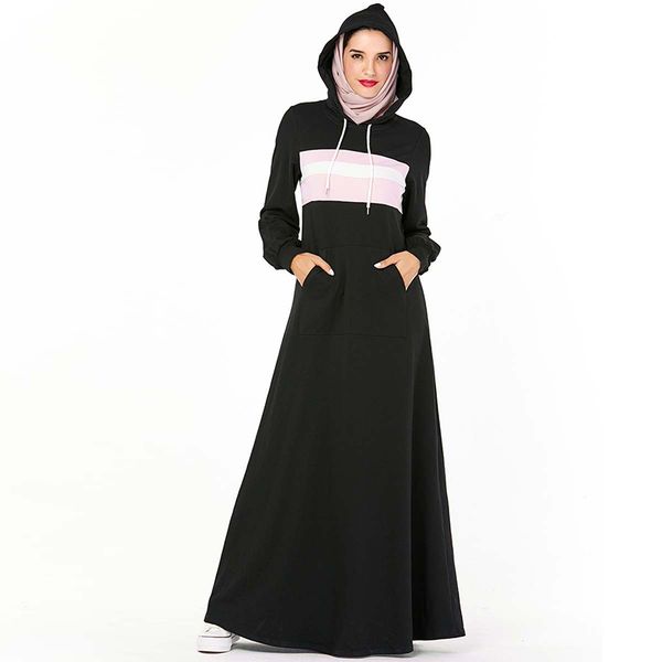 black hoodie abaya kaftan dubai hijab muslim dress women islam clothing abayas caftan turkish dresses robe turque omani kleding
black hoodie abaya kaftan dubai hijab muslim dress women islam clothing abayas caftan turkish dresses robe turque omani kleding