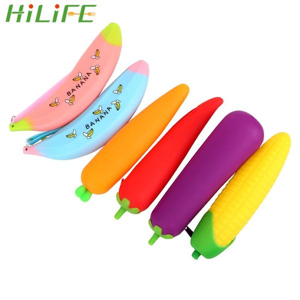 hilife office supplies gift bag soft silica stationery storage creative vegetable stationery pen bag pen box
hilife office supplies gift bag soft silica stationery storage creative vegetable stationery pen bag pen box