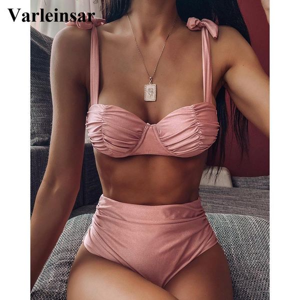 pleated push up swimsuit high waist bikini women swimwear two-pieces bikini set pink bather flower bathing suit swim v1797, White;black
pleated push up swimsuit high waist bikini women swimwear two-pieces bikini set pink bather flower bathing suit swim v1797, White;black