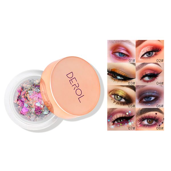 

NEZA Shimmer Eyeshadow Glitter 8 color Eye Makeup Elegance Metallic Radiant Colorpop Luminous waterproof lasting Liquid EyeShadow