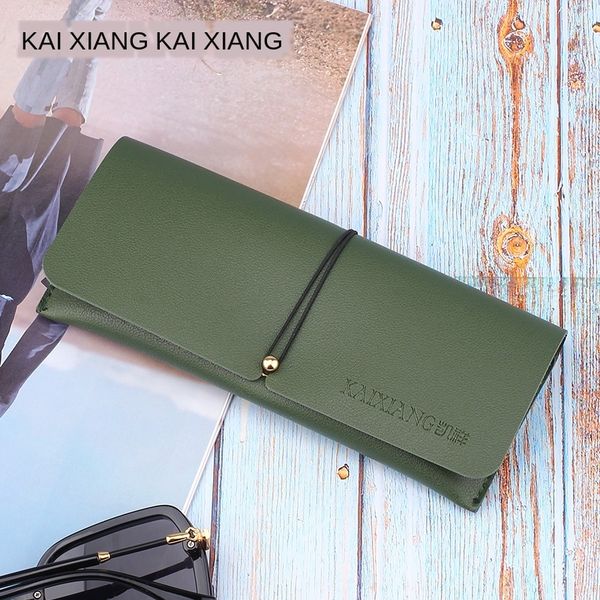 leather korean storage temperament cross inner suede simple carry-on bag sun glasses sunglasses, Blue
leather korean storage temperament cross inner suede simple carry-on bag sun glasses sunglasses, Blue