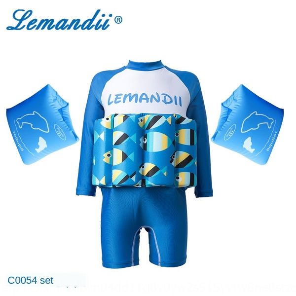 children's lemandi long sleeve intelligent sun protection swim swimsuit buoyancy swimming suit multi-color optional, Black
children's lemandi long sleeve intelligent sun protection swim swimsuit buoyancy swimming suit multi-color optional, Black