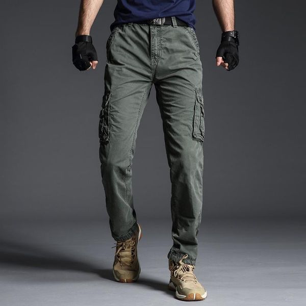 men's cargo pants men casual multi pockets large size tactical pants men army straight cotton long trousers 22, Black 
men's cargo pants men casual multi pockets large size tactical pants men army straight cotton long trousers 22, Black