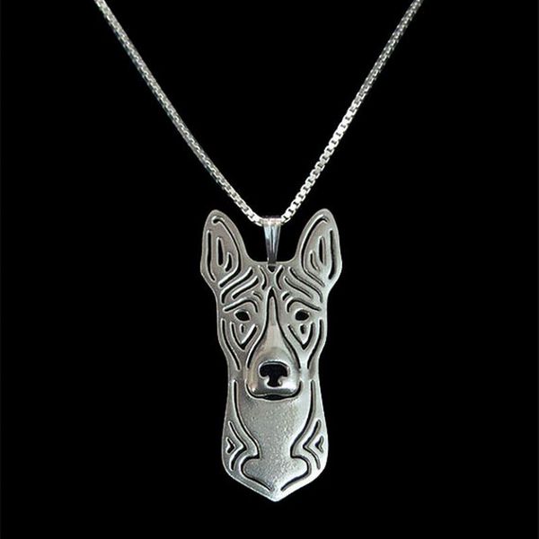 new arrival alloy pet dog shaped necklaces women's metal basenji pendant necklaces drop shipping, Silver
new arrival alloy pet dog shaped necklaces women's metal basenji pendant necklaces drop shipping, Silver