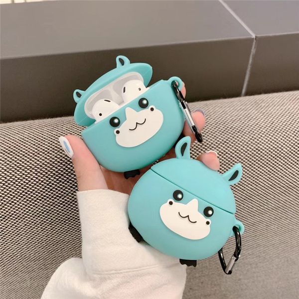 3d cute cartoon fat rhinoceros wireless bluetooth headset silicone cover for airpods 1 2 earphone protective case with hook
3d cute cartoon fat rhinoceros wireless bluetooth headset silicone cover for airpods 1 2 earphone protective case with hook