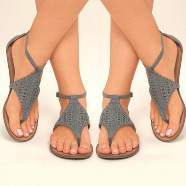 summer sandals women flip-flops gladiator flats shoes woman casual buckle strap solid hollow out plus size 34-43 beach sandals, Black
summer sandals women flip-flops gladiator flats shoes woman casual buckle strap solid hollow out plus size 34-43 beach sandals, Black