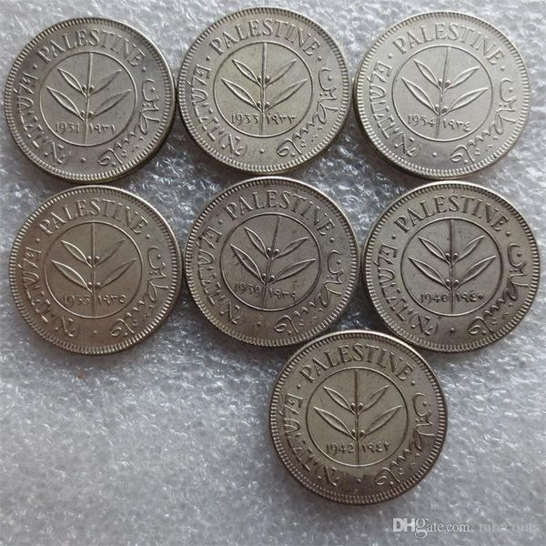 israel palestine 50 mils silver full set (1931 1933 1934 1935 1939 1940 1942) 7pcs high quality
israel palestine 50 mils silver full set (1931 1933 1934 1935 1939 1940 1942) 7pcs high quality