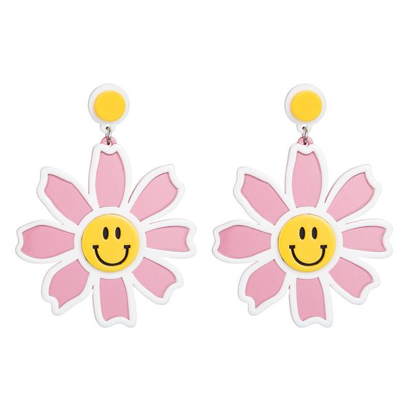 wind, flower, smiling face, flower earrings, female and girls' heart trend, fashion, personality, all-match earring earrings, Golden
wind, flower, smiling face, flower earrings, female and girls' heart trend, fashion, personality, all-match earring earrings, Golden
