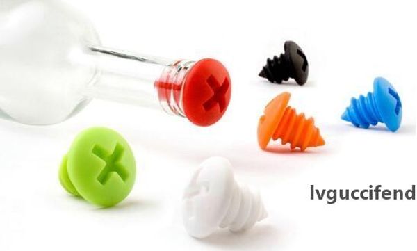 creative silicone screw bottle plug screw red wine plug
creative silicone screw bottle plug screw red wine plug