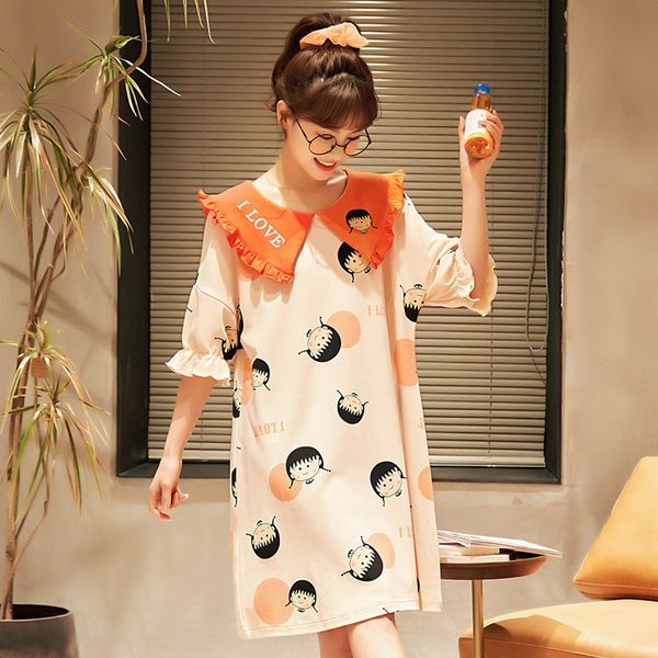 4jq9j women's thin cotton cartoon printedstyle half-sleeved home clothes nightgown women's thin cotton dress cartoon printedstyle, Blue;red
4jq9j women's thin cotton cartoon printedstyle half-sleeved home clothes nightgown women's thin cotton dress cartoon printedstyle, Blue;red
