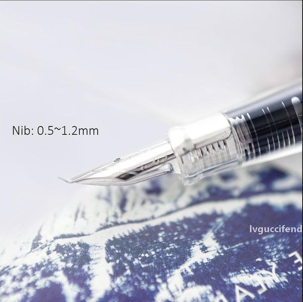 5pcs/set 0.8mm bend relief calligraphy art fountain pen metal steel inking signature refillable pens for writing gift stationery
5pcs/set 0.8mm bend relief calligraphy art fountain pen metal steel inking signature refillable pens for writing gift stationery