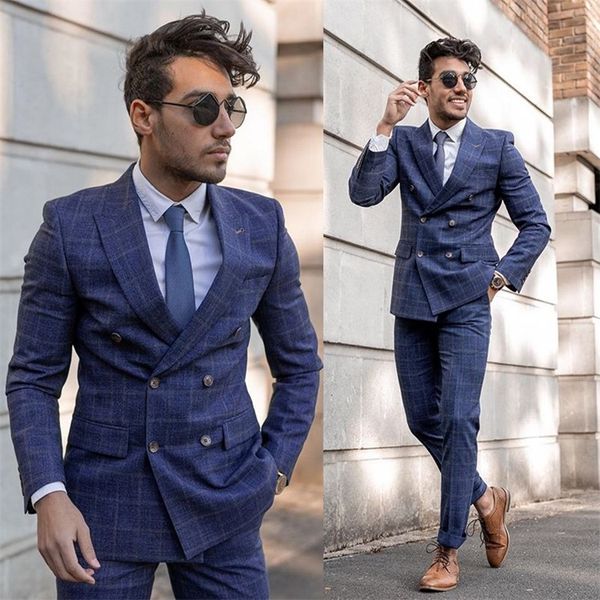 2-piece handsome blue plaid wool blend mens suit gentlemen groom suit formal wedding suits for men slim fit groom tuxedos for man, Black;gray
2-piece handsome blue plaid wool blend mens suit gentlemen groom suit formal wedding suits for men slim fit groom tuxedos for man, Black;gray