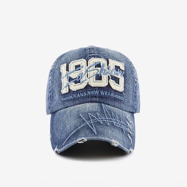 2019 new autumn outdoor washed baseball cap baseball cap made old holes pure cotton denim sun hat, Blue;gray
2019 new autumn outdoor washed baseball cap baseball cap made old holes pure cotton denim sun hat, Blue;gray