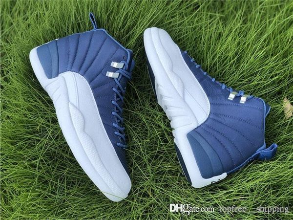 new air authentic 12 indigo stone blue basketball shoes retro men legend blue obsidian 12s real carbon fiber sports sneakers with box
new air authentic 12 indigo stone blue basketball shoes retro men legend blue obsidian 12s real carbon fiber sports sneakers with box