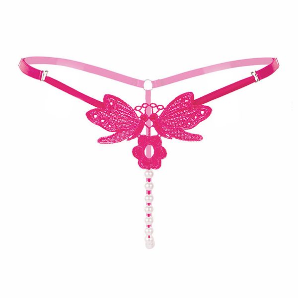 underwear women's low waist butterfly hollow pearl transparent elastic thin drawstring temptation t-back t-shaped panties, Black;pink
underwear women's low waist butterfly hollow pearl transparent elastic thin drawstring temptation t-back t-shaped panties, Black;pink