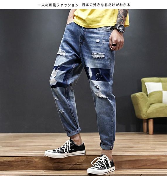 new men's fashion straight denim jeans trousers slim casual jean pants skinny pants, Blue
new men's fashion straight denim jeans trousers slim casual jean pants skinny pants, Blue