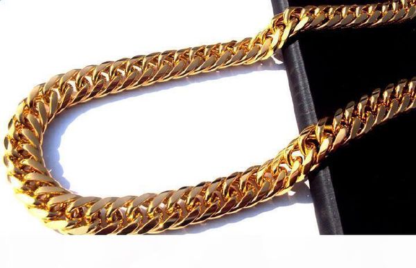 heavy mens 24k real solid gold finish thick miami cuban link necklace chain jewelry 3 consecutive years sales champion, Silver
heavy mens 24k real solid gold finish thick miami cuban link necklace chain jewelry 3 consecutive years sales champion, Silver