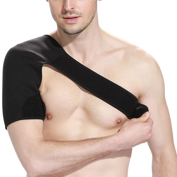 new adjustable shoulder support brace strap sport gym compression neoprene strap shoulder protector arm warmers comfortable, Black;gray
new adjustable shoulder support brace strap sport gym compression neoprene strap shoulder protector arm warmers comfortable, Black;gray