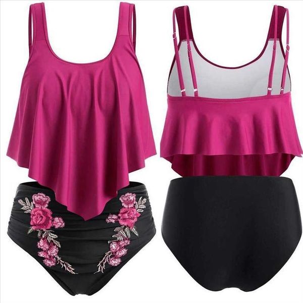 women flower print bikini set push up padded two pieces swimsuit high waist backless beachwear large size beachwear biquini z2, White;black
women flower print bikini set push up padded two pieces swimsuit high waist backless beachwear large size beachwear biquini z2, White;black