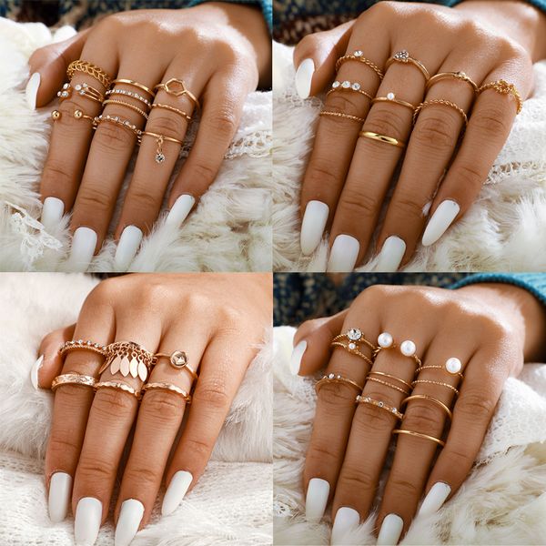 designer rings luxury gold moon rings sets bohemian tassel shiny crystal stone pearl heart coin geometric jewelry for women men anillo, Golden;silver
designer rings luxury gold moon rings sets bohemian tassel shiny crystal stone pearl heart coin geometric jewelry for women men anillo, Golden;silver