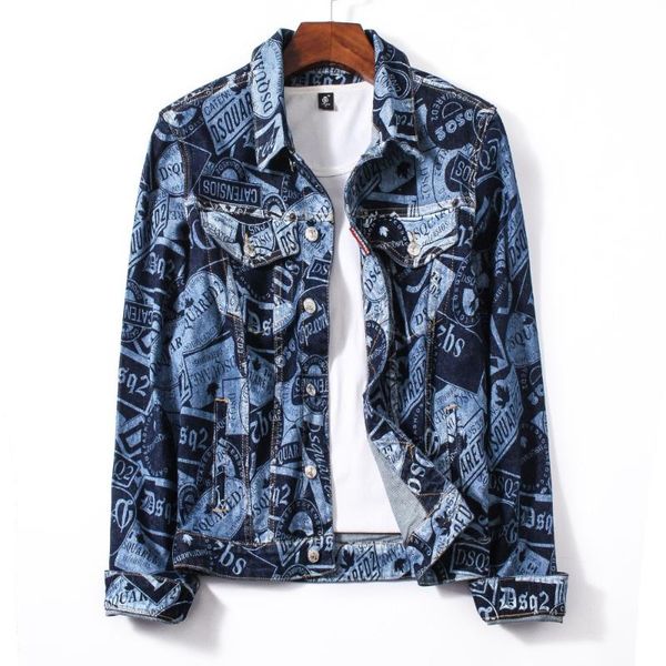 european american style men casual denim jacket luxury mens outerwear & coats blue brand denim jacket for men, Black;brown
european american style men casual denim jacket luxury mens outerwear & coats blue brand denim jacket for men, Black;brown