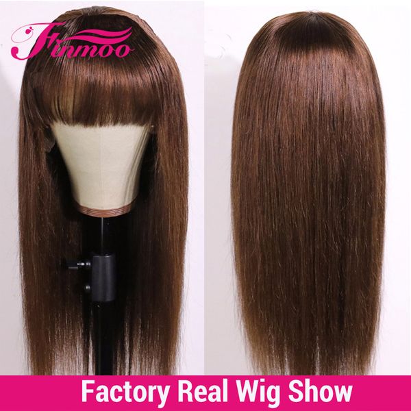 straight #4 brown lace front human hair wigs with bangs 13x3 preplucked for women brazilian remy ombre human hair wig 150density, Black
straight #4 brown lace front human hair wigs with bangs 13x3 preplucked for women brazilian remy ombre human hair wig 150density, Black