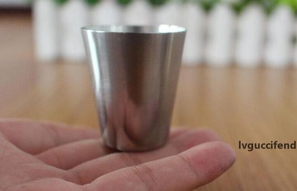 dhl 400pcs /lot 30ml portable stainless steel sglasses barware beer wine drinking glass outdoors cup
dhl 400pcs /lot 30ml portable stainless steel sglasses barware beer wine drinking glass outdoors cup
