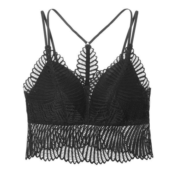 lace hollow out women camisole stitching thin tank bottoming cross back comfortable underwear lingerie female, White
lace hollow out women camisole stitching thin tank bottoming cross back comfortable underwear lingerie female, White